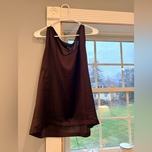 Donna Karan Rich Brown Tank Top